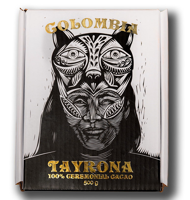 Empaque de Ceremonial Cacao · frente